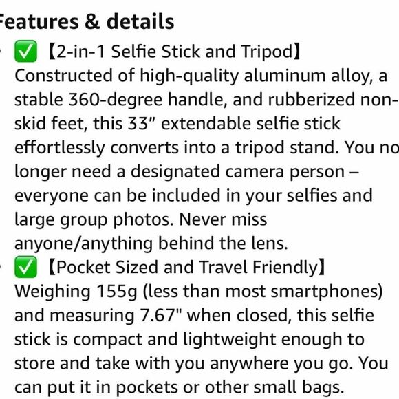 Live broadcast selfie stick hand held tripod with detachable wireless re… - Picture 10 of 14